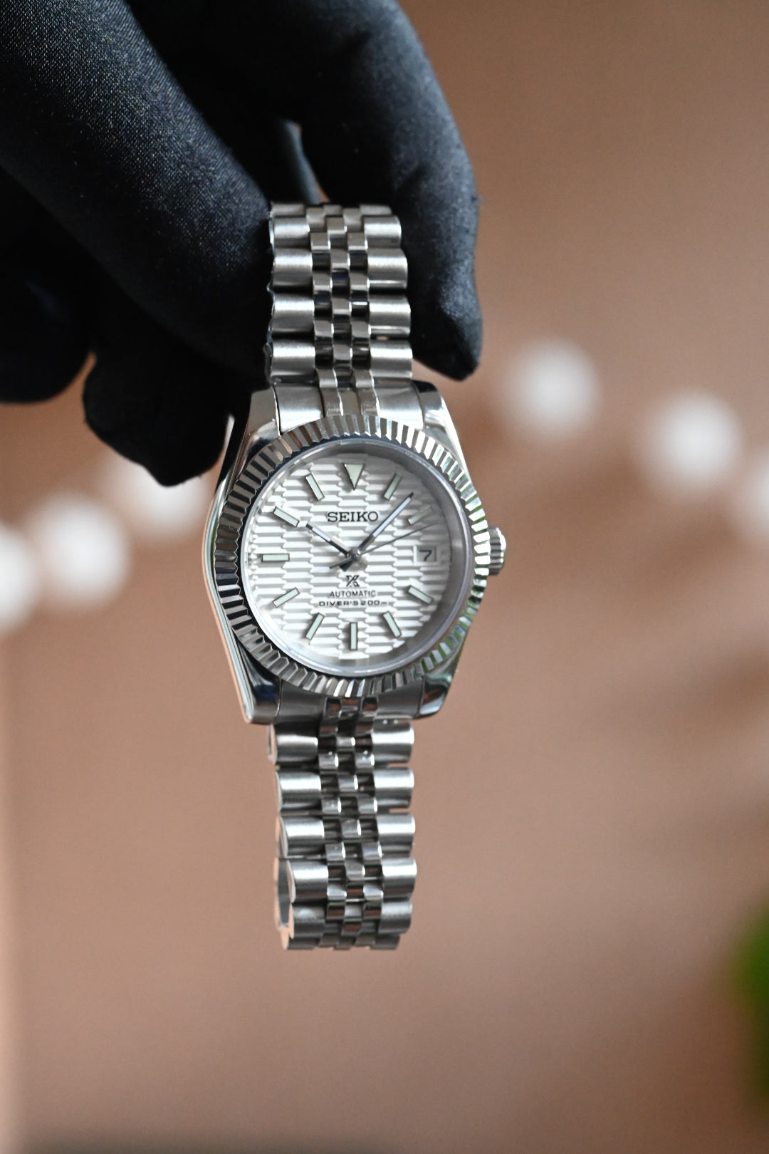 A. Datejust white waffle (IN STOCK)