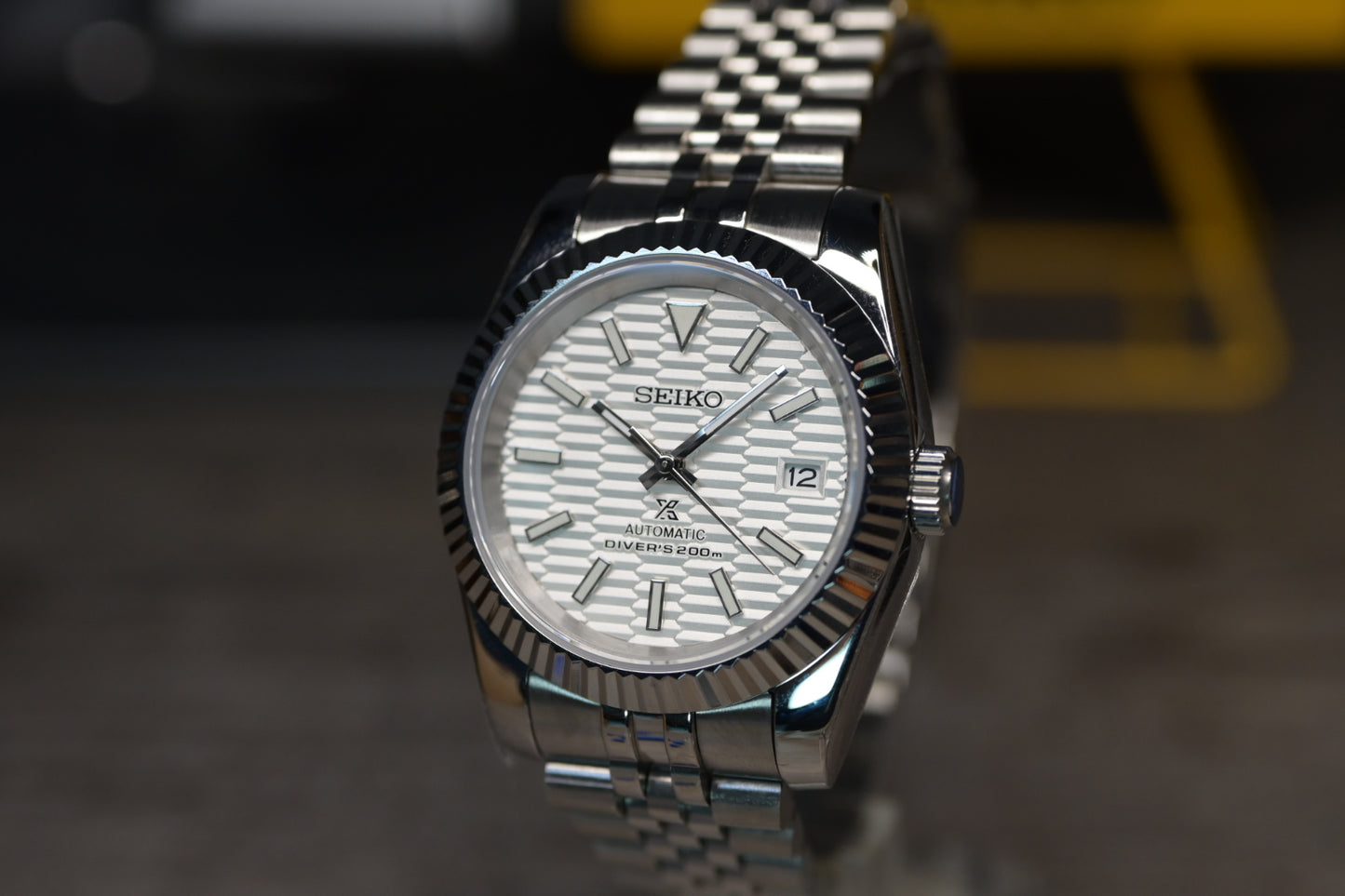 A. Datejust white waffle (IN STOCK)