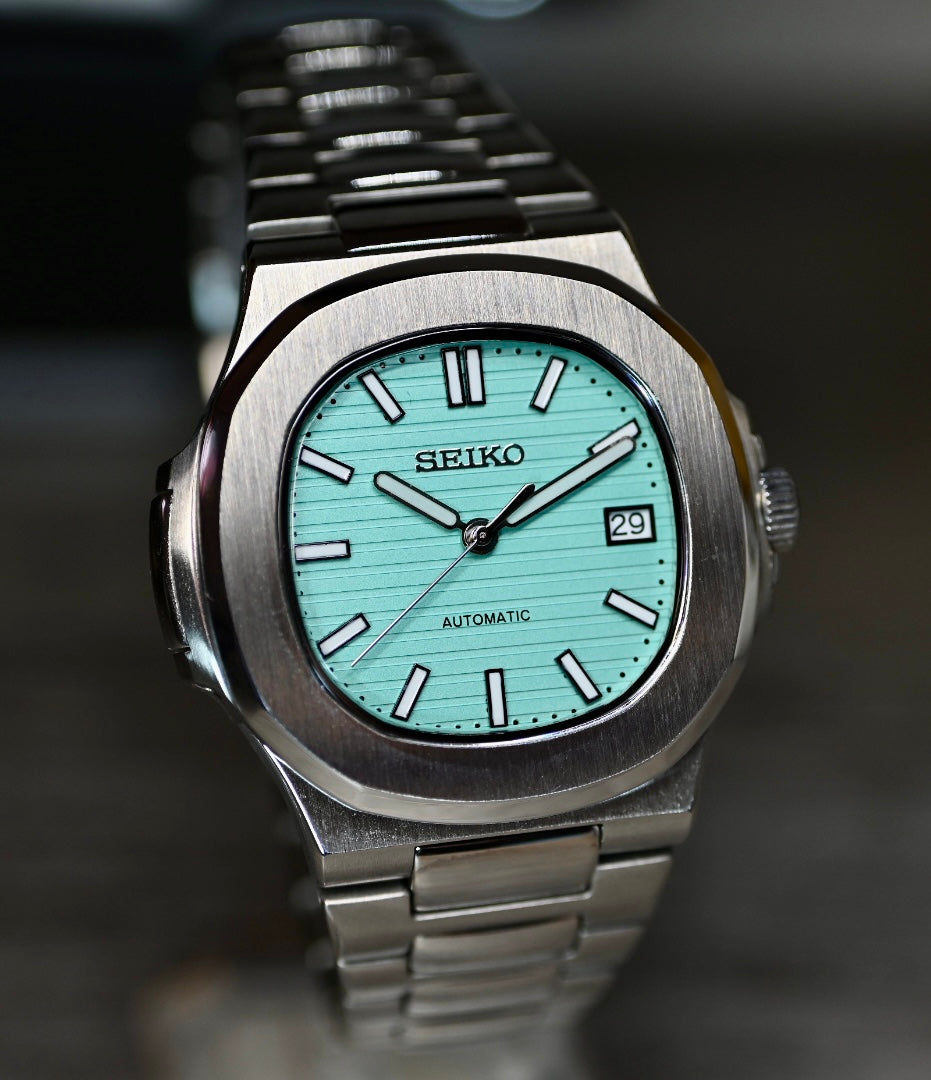 Montre nautilus seiko mod nseikonaut watch custom – Moddertimer